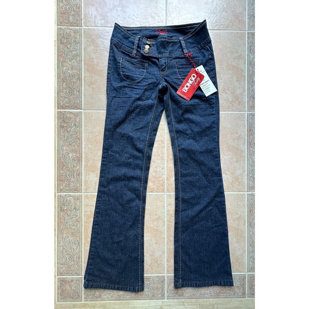 BONGO Fiesty denim details Flare leg‎ Women Size 5